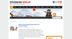 Desktop Screenshot of dividendninja.com